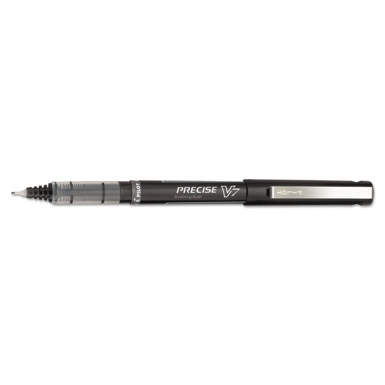 Pilot Precise V7 Stick Roller Ball Pen Fine 0.7mm Black Ink/Barrel Dozen